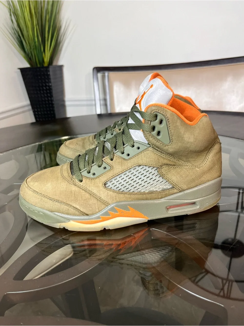 Nike Air Jordan 5 Retro 'Olive' (2024) Sneakers DD0587-308 Men's Sz 9.5